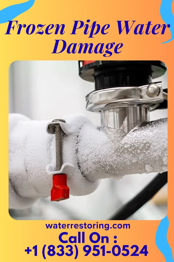Frozen Pipe Water Damage in Royse City, TX